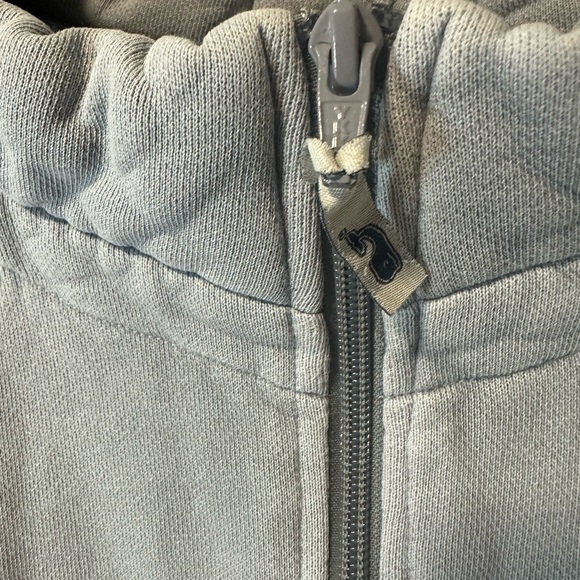 Vineyard Vines Men's Light Gray Zip-Up Sweater - Picture 4 of 7